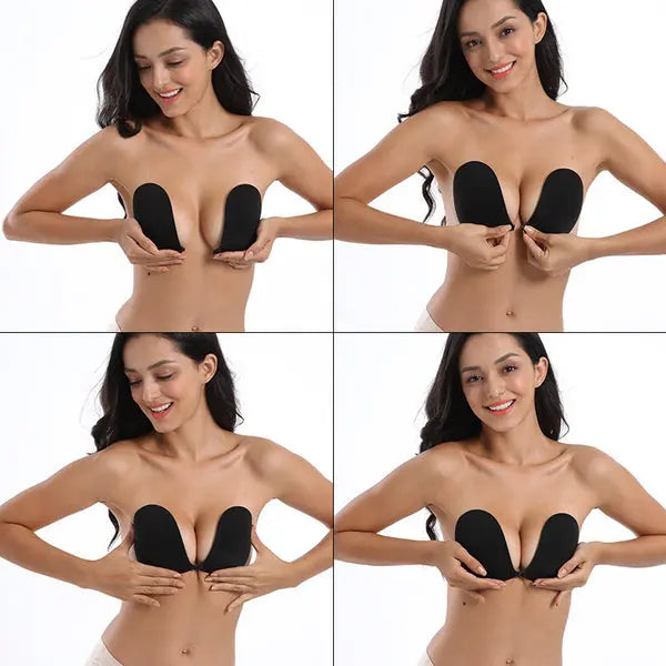 Sutien invizibil, pernite din silicon cu efect de push up SuperUtil.ro