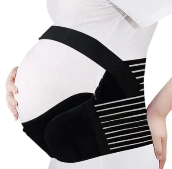 Centura de Sustinere pentru Gravide, Suport Solduri, Elastica, Prindere Velcro, Corset Lombar Pentru Sustinere Abdomen Sarcina SuperUtil.ro