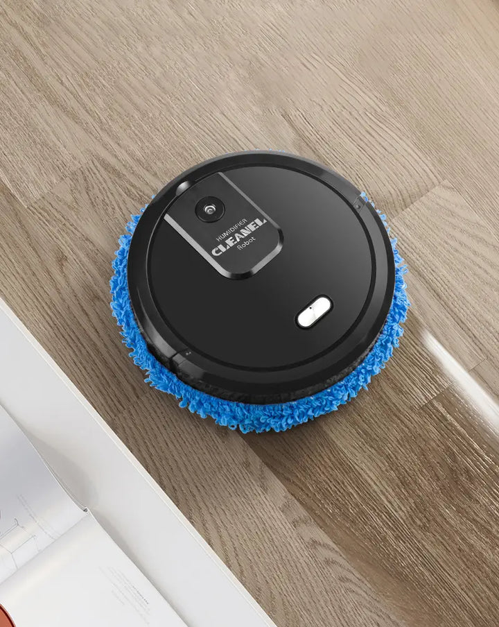 Robot Mop inteligent cu umidificator si lavete din microfibra, curatare automata SuperUtil.ro