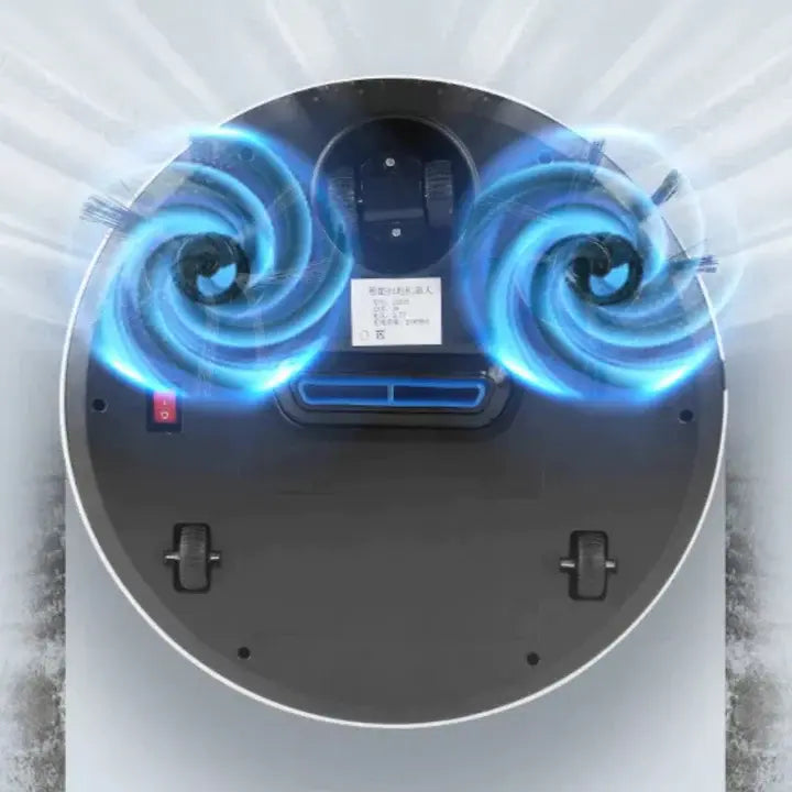 Robot Mop inteligent cu umidificator si lavete din microfibra, curatare automata SuperUtil.ro