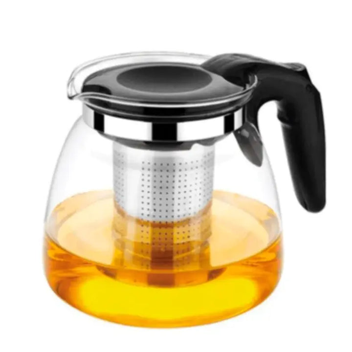 Ceainic din sticla, filtru din inox, capacitate 1100 ml SuperUtil.ro