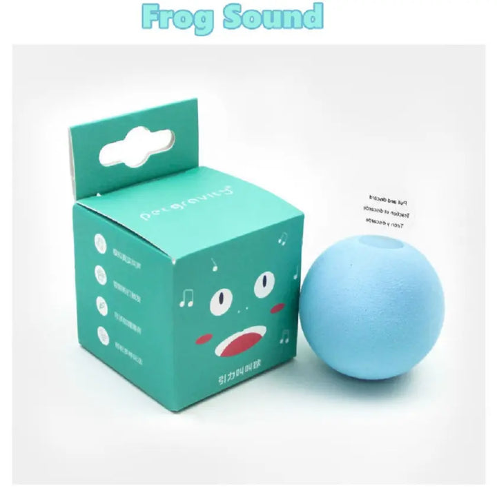 Jucărie interactivă, bila pentru pisici Gravity Ball, Smart Touch cu sunete de animale SuperUtil.ro