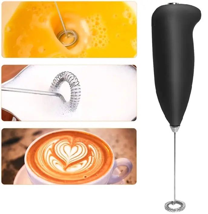 Aparat de spumat lapte, mixer electric, pentru cappuccino, latte SuperUtil.ro