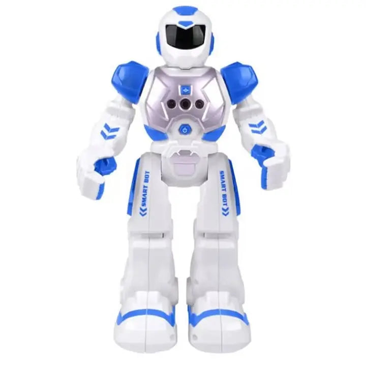 Robot inteligent interactiv cu telecomanda, Danseaza, Merge, Lumini Led, Sunete SuperUtil.ro