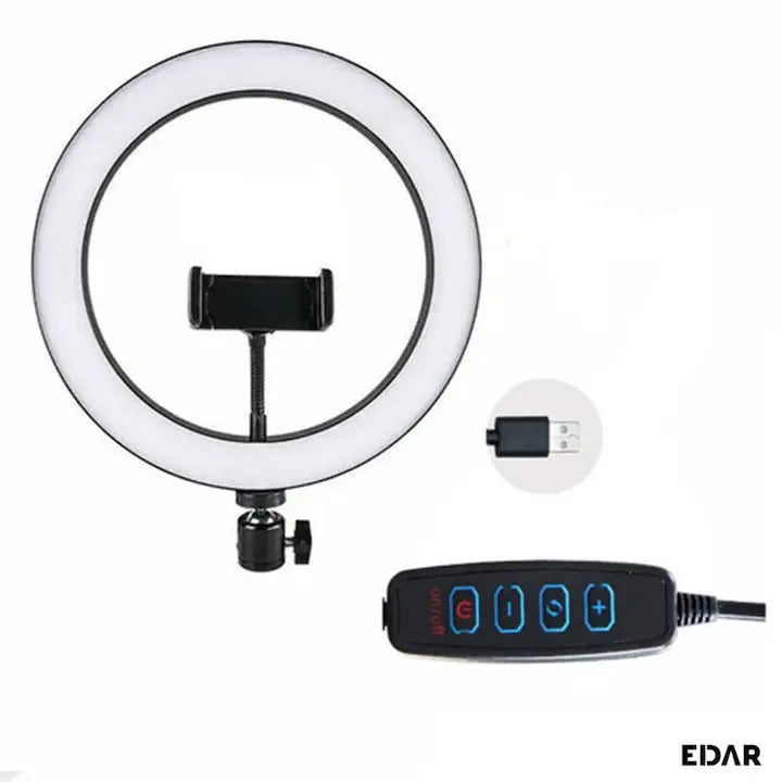 Ring Light LED Profesional cu trepied si suport pentru telefon SuperUtil.ro