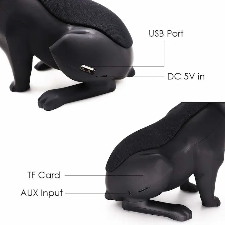 Boxă Portabilă Bulldog TWS cu sunet HD, bas puternic, Bluetooth 4.2 SuperUtil.ro