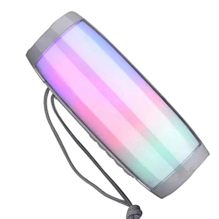 Boxa stereo Bluetooth 157, portabilă, lumină ambientală, multicoloră SuperUtil.ro