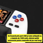 Consola jocuri retro P5 cu 520 jocuri clasice, conectare TV SuperUtil.ro